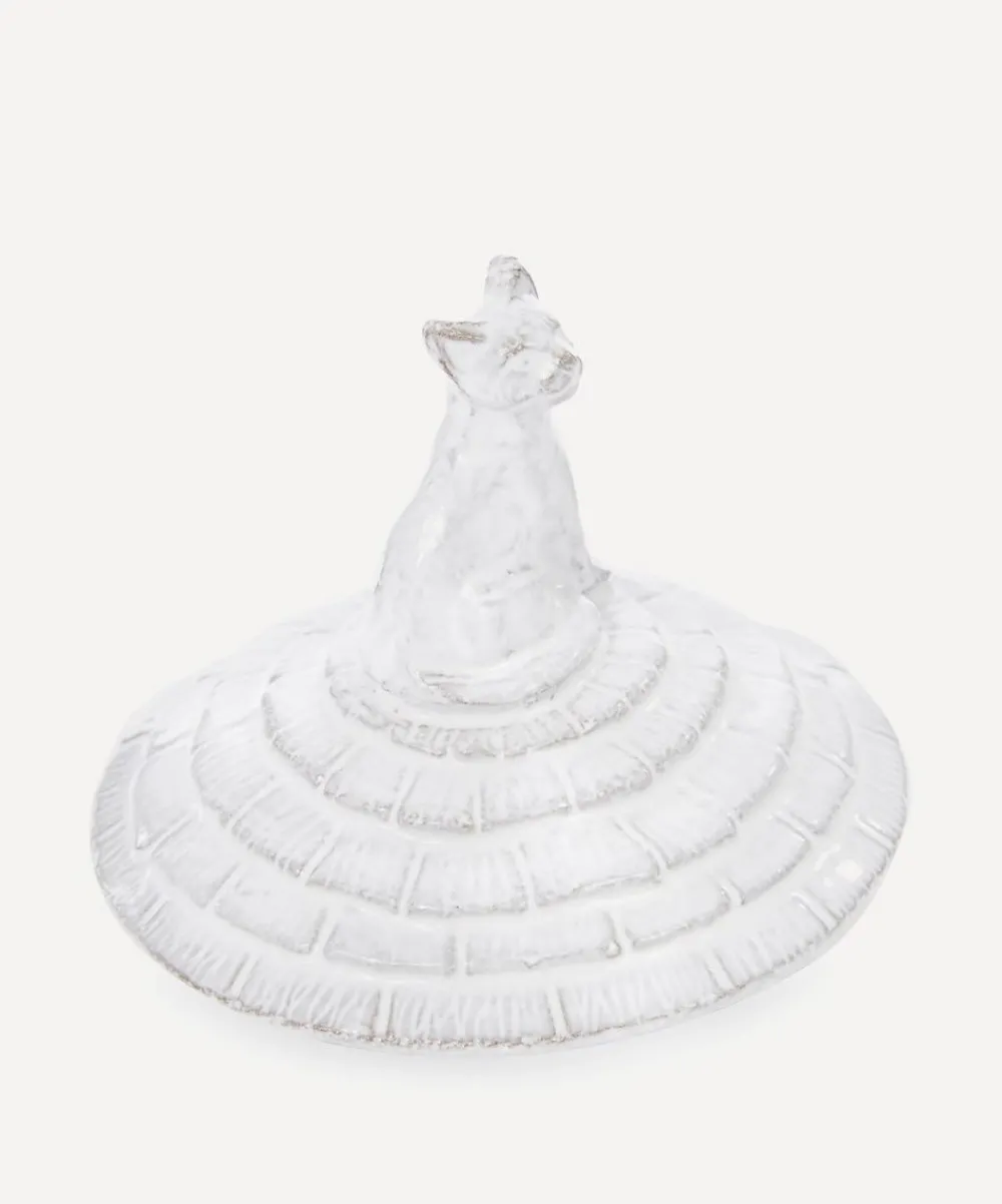 Astier de Villatte Candles & Candle Holders^Cat Glazed Terracotta Candle Topper