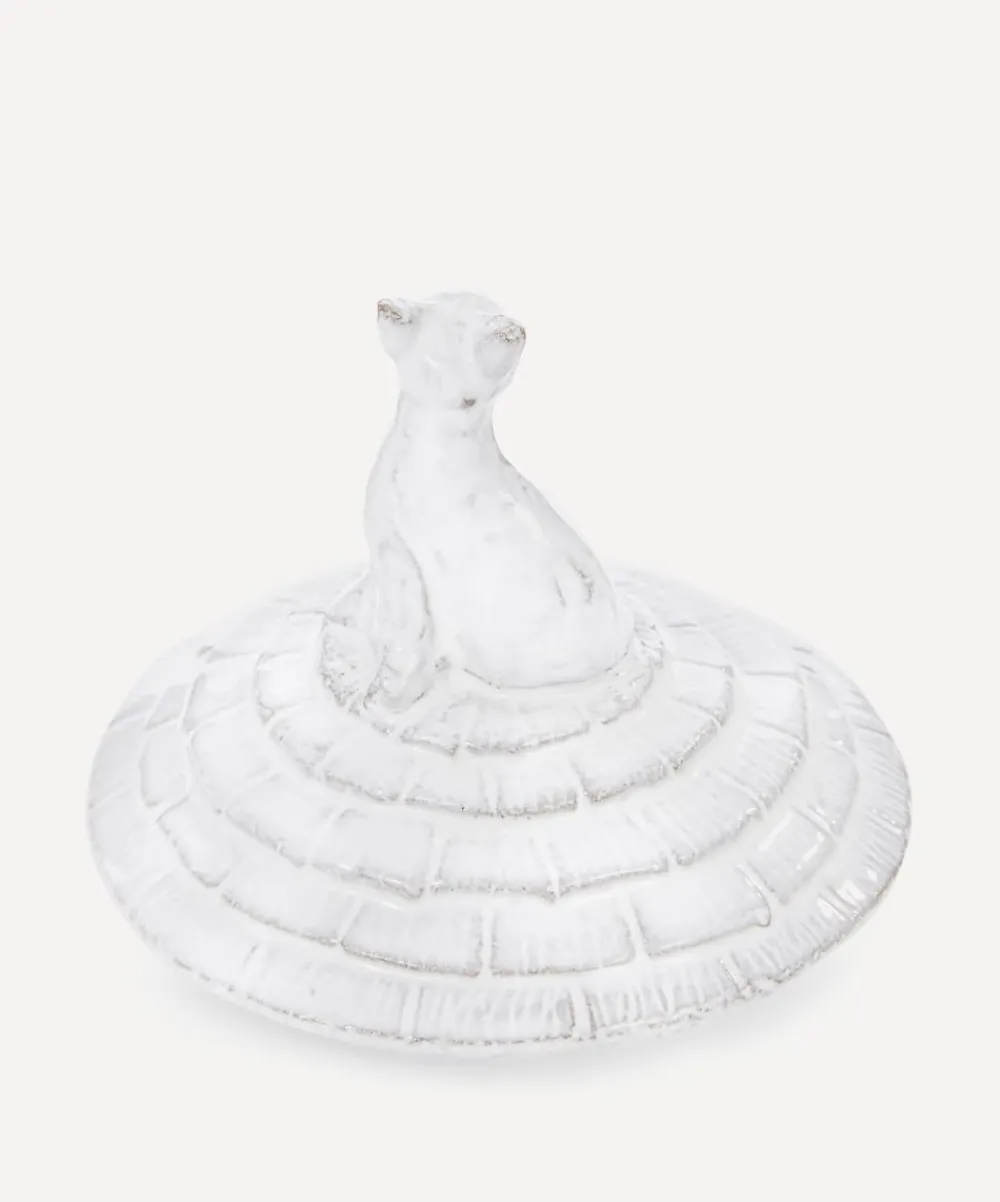 Astier de Villatte Candles & Candle Holders^Cat Glazed Terracotta Candle Topper