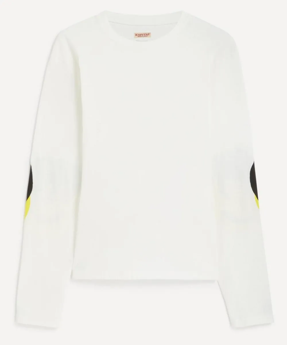 Kapital Tops^CATPITAL Long-Sleeve Patch T-Shirt