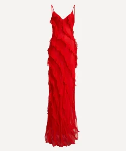 Rat & Boa Dresses^Cecelia Silk Chiffon Maxi Dress
