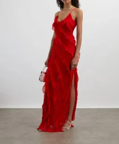 Rat & Boa Dresses^Cecelia Silk Chiffon Maxi Dress