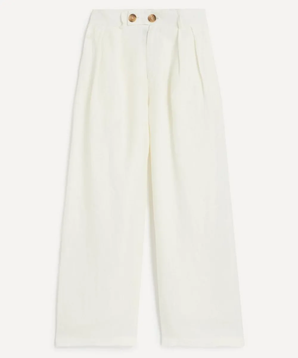 FANFARE Trousers & Shorts^Celeste Linen Trousers