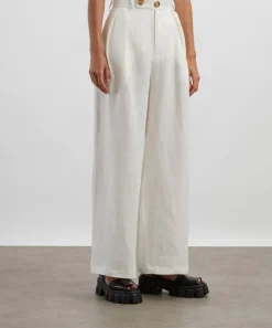 FANFARE Trousers & Shorts^Celeste Linen Trousers