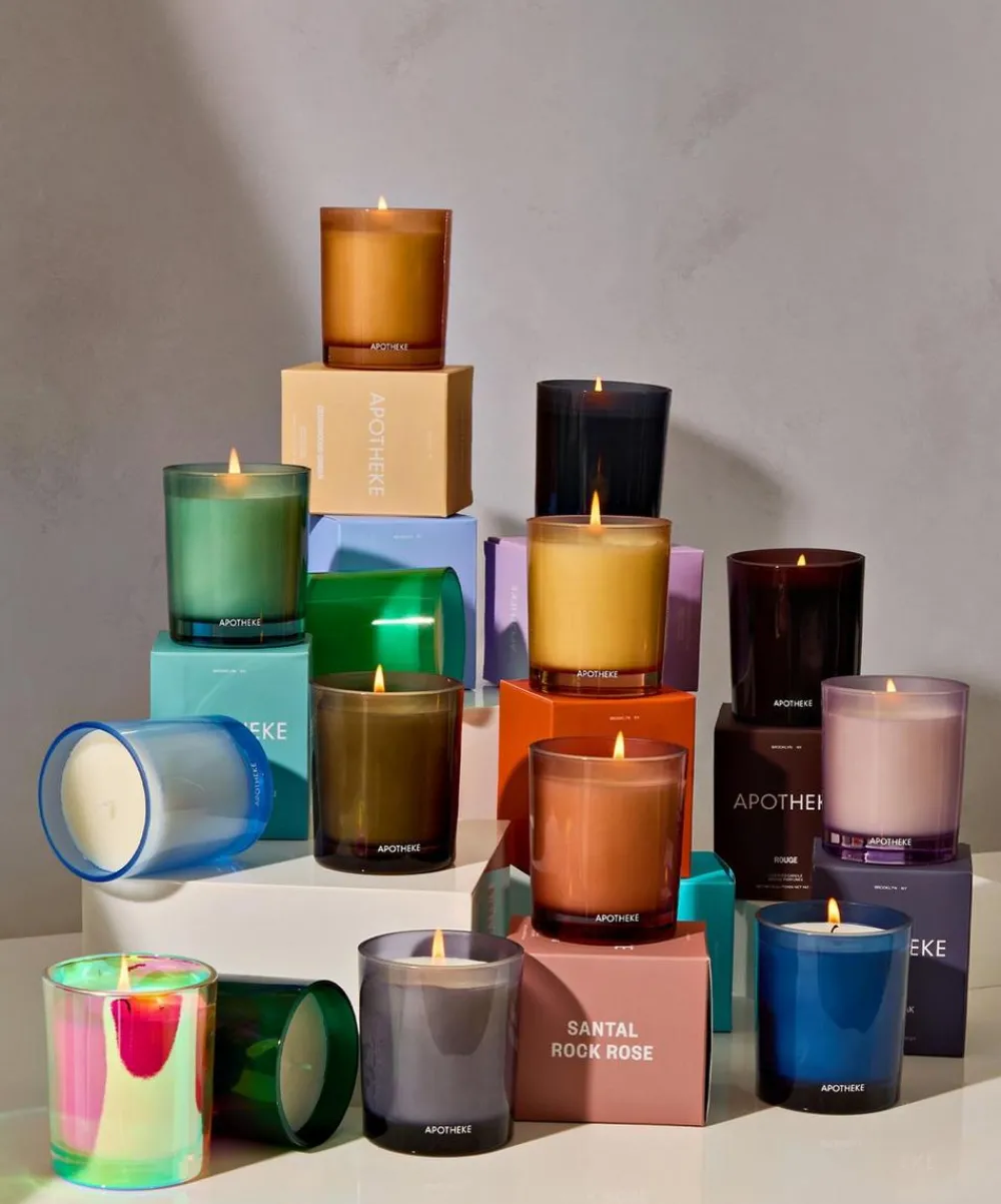 Apotheke Candles & Candle Holders^Charcoal Petite Scented Candle 142g