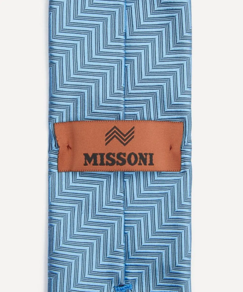 Missoni Ties^Chevron Zig-Zag Silk Tie