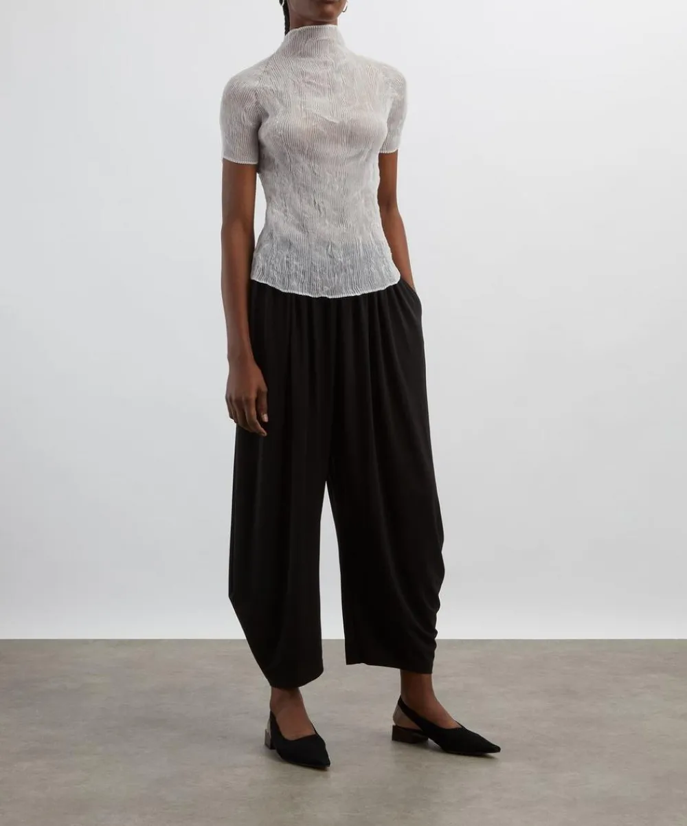Issey Miyake Tops^CHIFFON TWIST Top