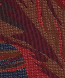 Liberty Interiors Furnishing Fabrics^Chile Palm Lovell Jacquard in Lacquer – Outdoor