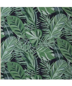 Liberty Interiors Furnishing Fabrics^Chile Palm Lovell Jacquard in Jade – Outdoor