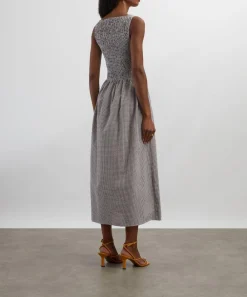 Hill House Home Dresses^Chocolate Gingham Cosima Nap Dress