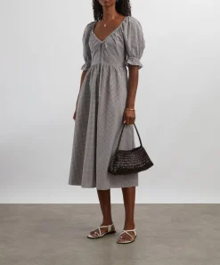 Hill House Home Dresses^Chocolate Gingham Ophelia Dress