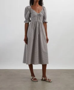 Hill House Home Dresses^Chocolate Gingham Ophelia Dress