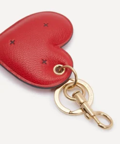 Anya Hindmarch Travel Accessories^Chubby Leather Heart Charm