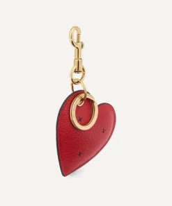 Anya Hindmarch Travel Accessories^Chubby Leather Heart Charm