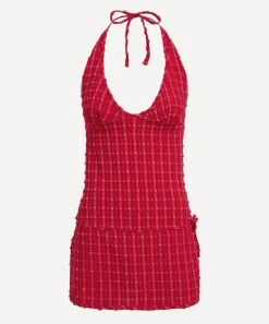 Peachy Den Dresses^Cindy Halter Skort Dress