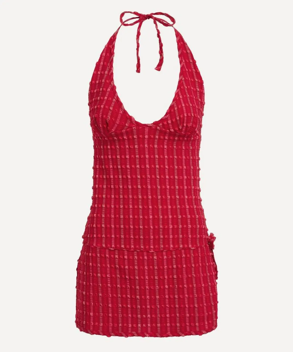 Peachy Den Dresses^Cindy Halter Skort Dress