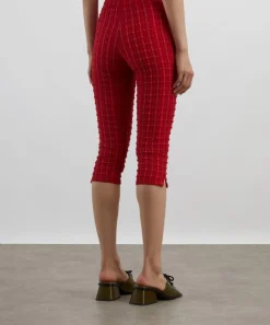 Peachy Den Trousers & Shorts^Cindy Lipstick Capri Short