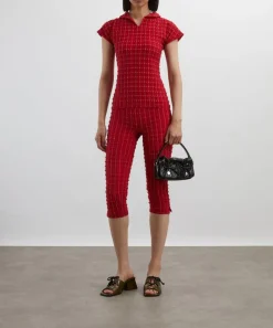 Peachy Den Tops^Cindy Lipstick Polo Top