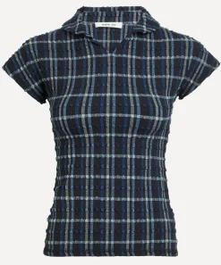Peachy Den Tops^Cindy Selvedge Polo Top
