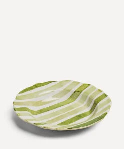 Daylesford Tableware|Kitchen^Circus Stripe Large Green Bowl