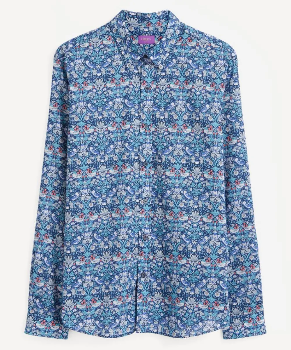 Liberty Shirts^Classic Fit Tana Lawn™ Shirt in Strawberry Thief