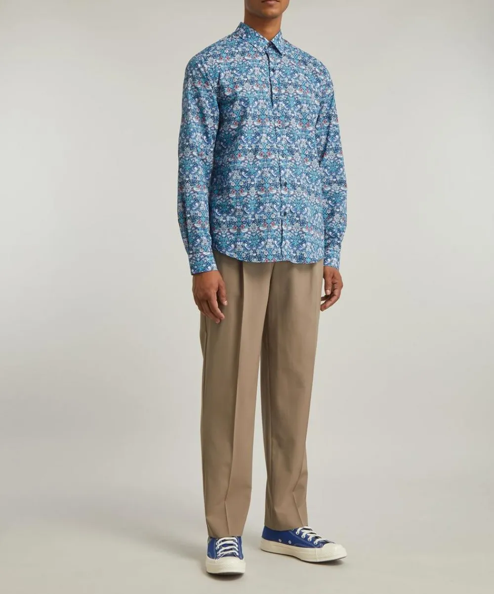 Liberty Shirts^Classic Fit Tana Lawn™ Shirt in Strawberry Thief