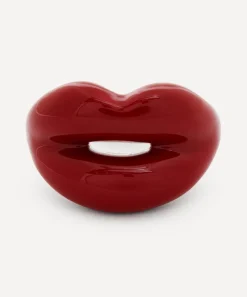 Solange Azagury-Partridge Rings^Classic Red Hotlips Ring