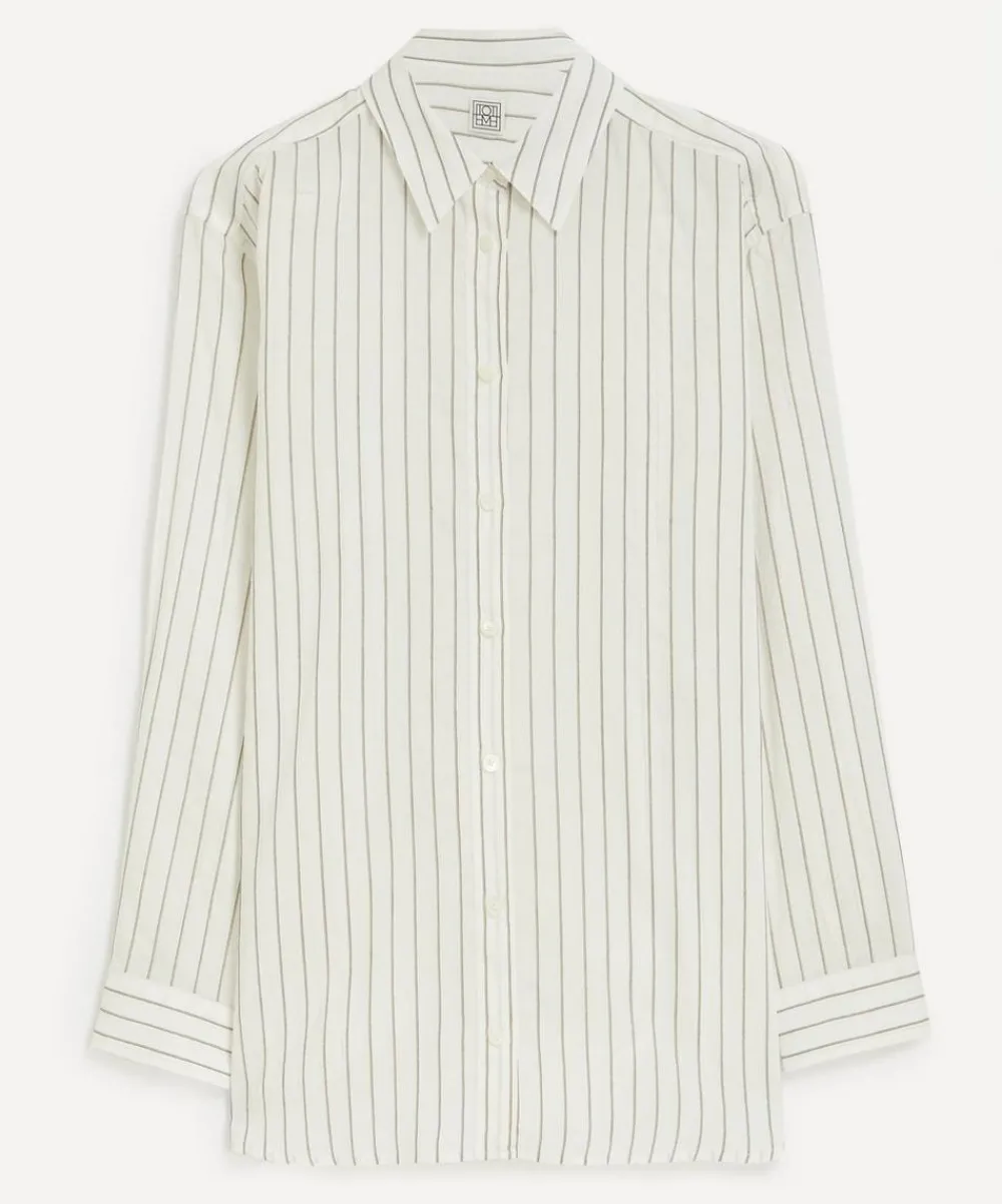 Toteme Tops^Classic Stripe Shirt