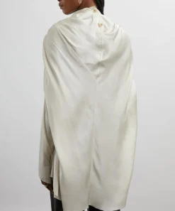 Rick Owens Tops^Claudette Draped Charmeuse Top