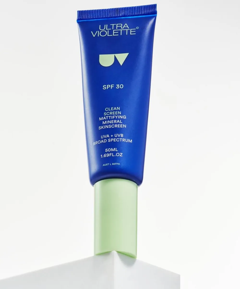 Ultra Violette Complexion|Spf Skincare^Clean Screen SPF 30 Fragrance Free Weightless Gel SKINSCREEN™ 50ml