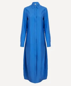 Toteme Dresses^Cobalt Parachute Shirtdress