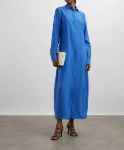 Toteme Dresses^Cobalt Parachute Shirtdress