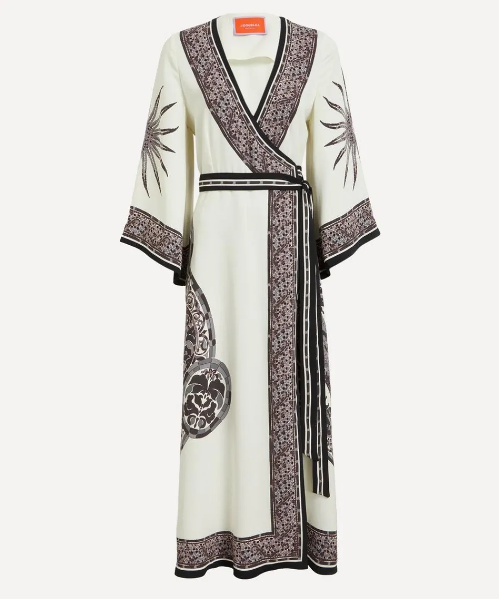 La DoubleJ Dresses^Cobra Grey Wrap Dress