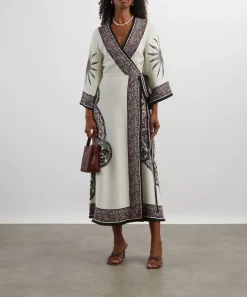 La DoubleJ Dresses^Cobra Grey Wrap Dress
