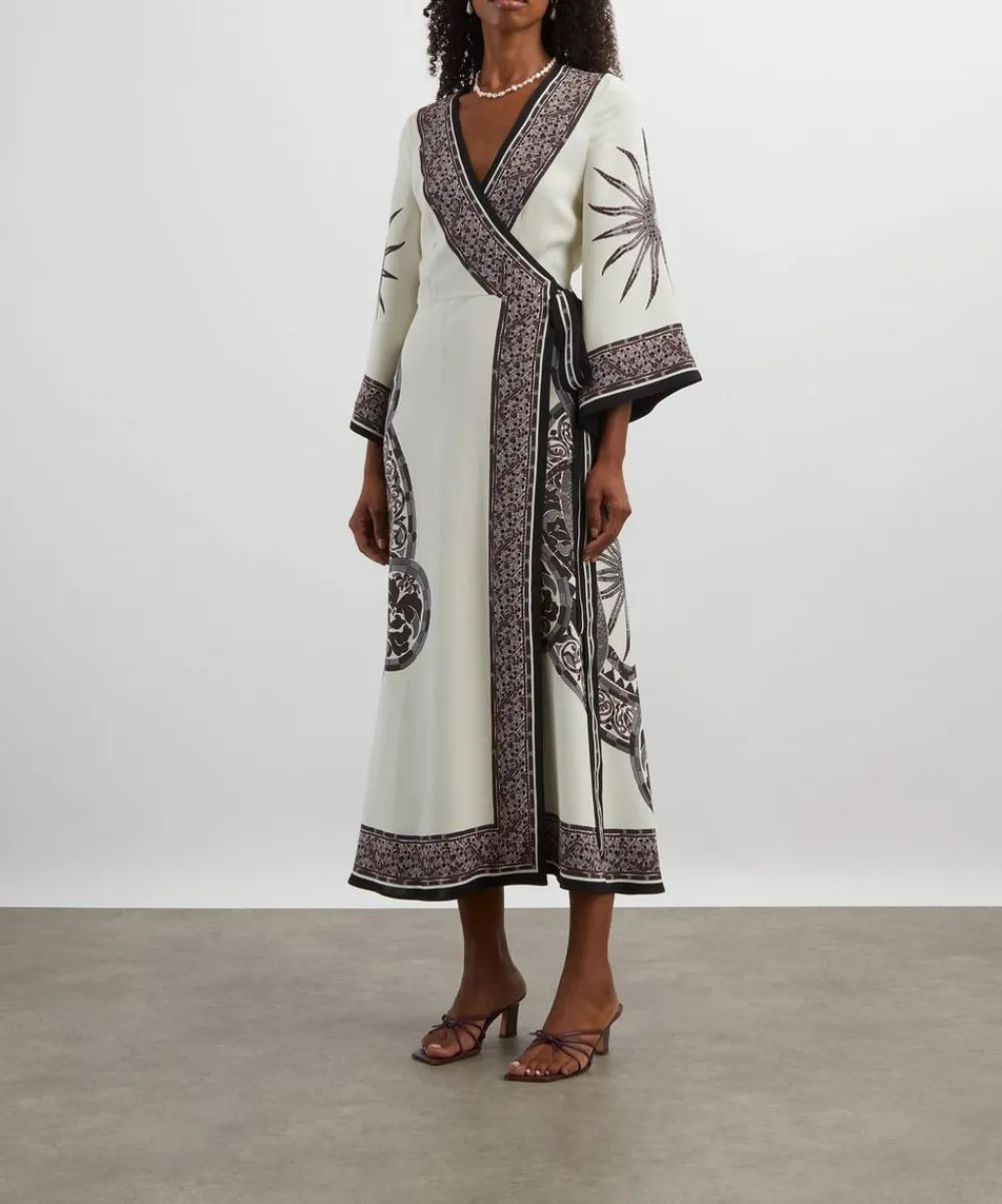 La DoubleJ Dresses^Cobra Grey Wrap Dress
