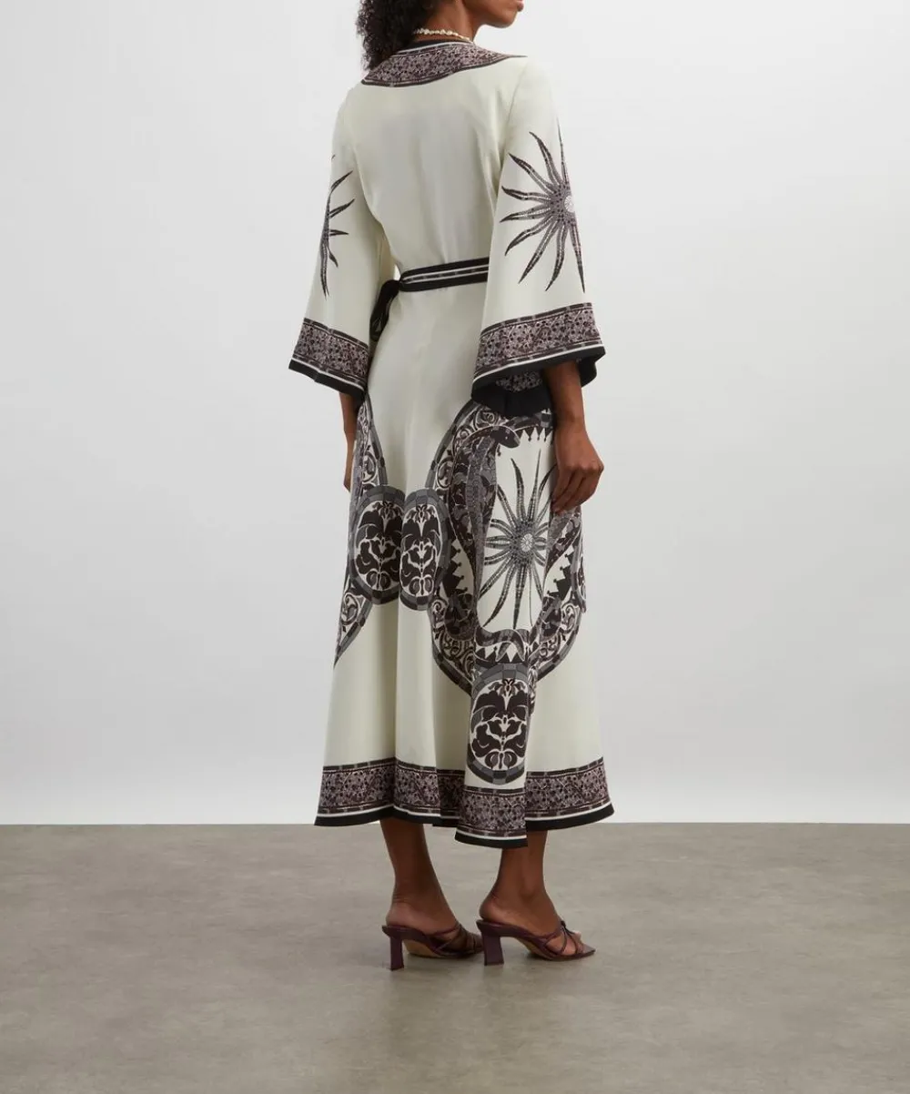 La DoubleJ Dresses^Cobra Grey Wrap Dress