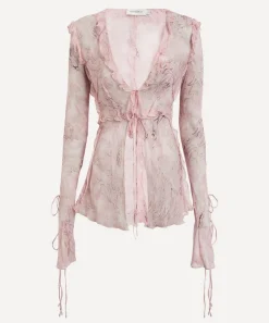 Rat & Boa Tops^Cobra Pink Blouse