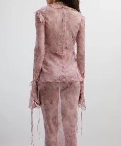Rat & Boa Tops^Cobra Pink Blouse
