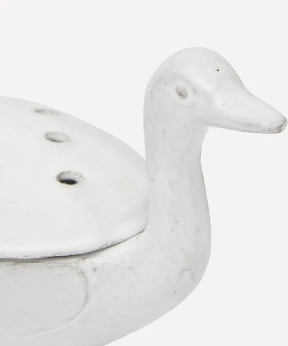 Astier de Villatte Candles & Candle Holders^Coin-Coin Glazed Terracotta Incense Burner