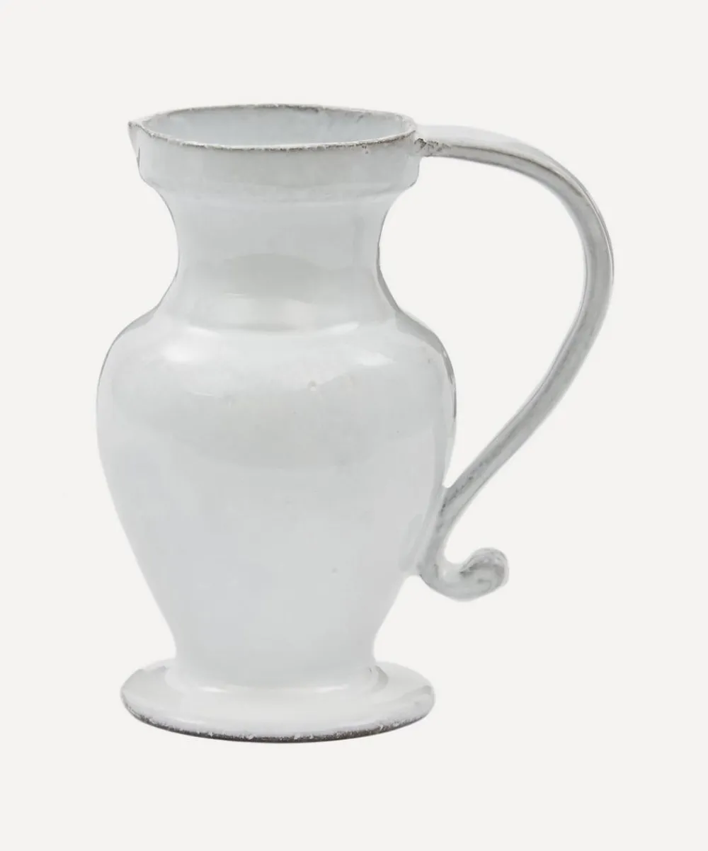 Astier de Villatte Glass & Drinksware^Colbert Small Pitcher