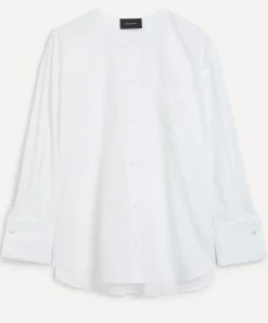 Simone Rocha Tops^Collarless Elongated Shirt