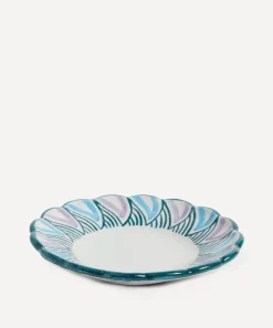 Ceramica Pinto Tableware^Collezione Rosaura Scalloped Edge Plate