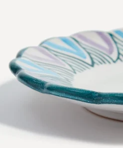 Ceramica Pinto Tableware^Collezione Rosaura Scalloped Edge Plate