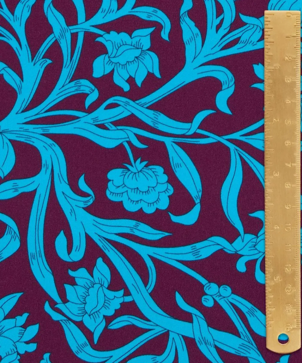 Liberty Fabrics Classic Silks|Crepe De Chine^Columbia Road Crepe de Chine
