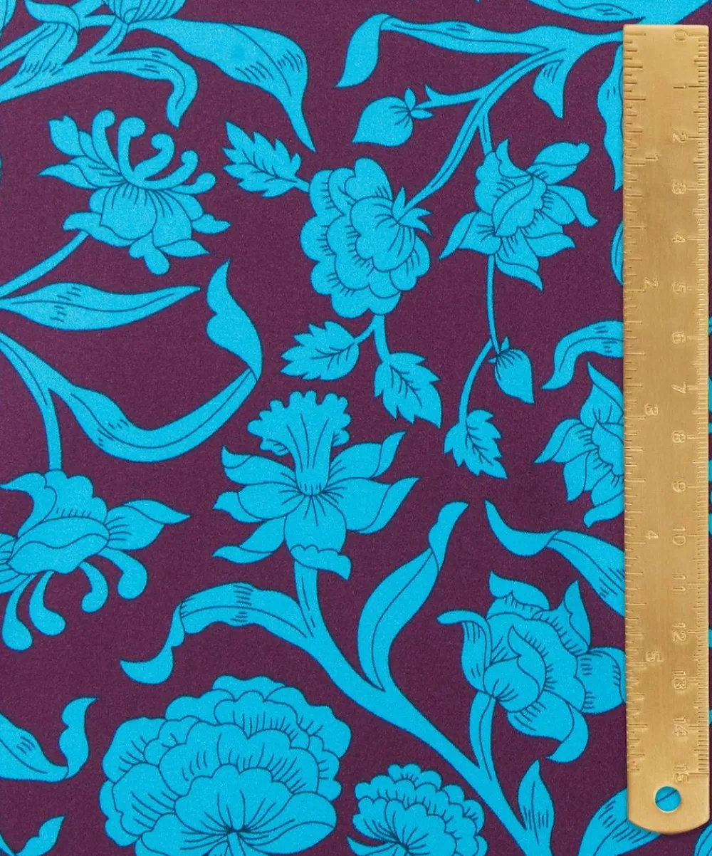 Liberty Fabrics Classic Silks|Silk Satin^Columbia Road Silk Satin