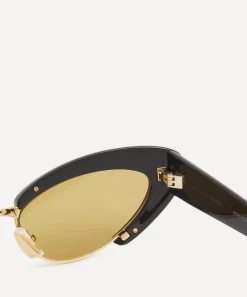 Bottega Veneta Sunglasses & Glasses^Combination Black Cat-Eye Sunglasses