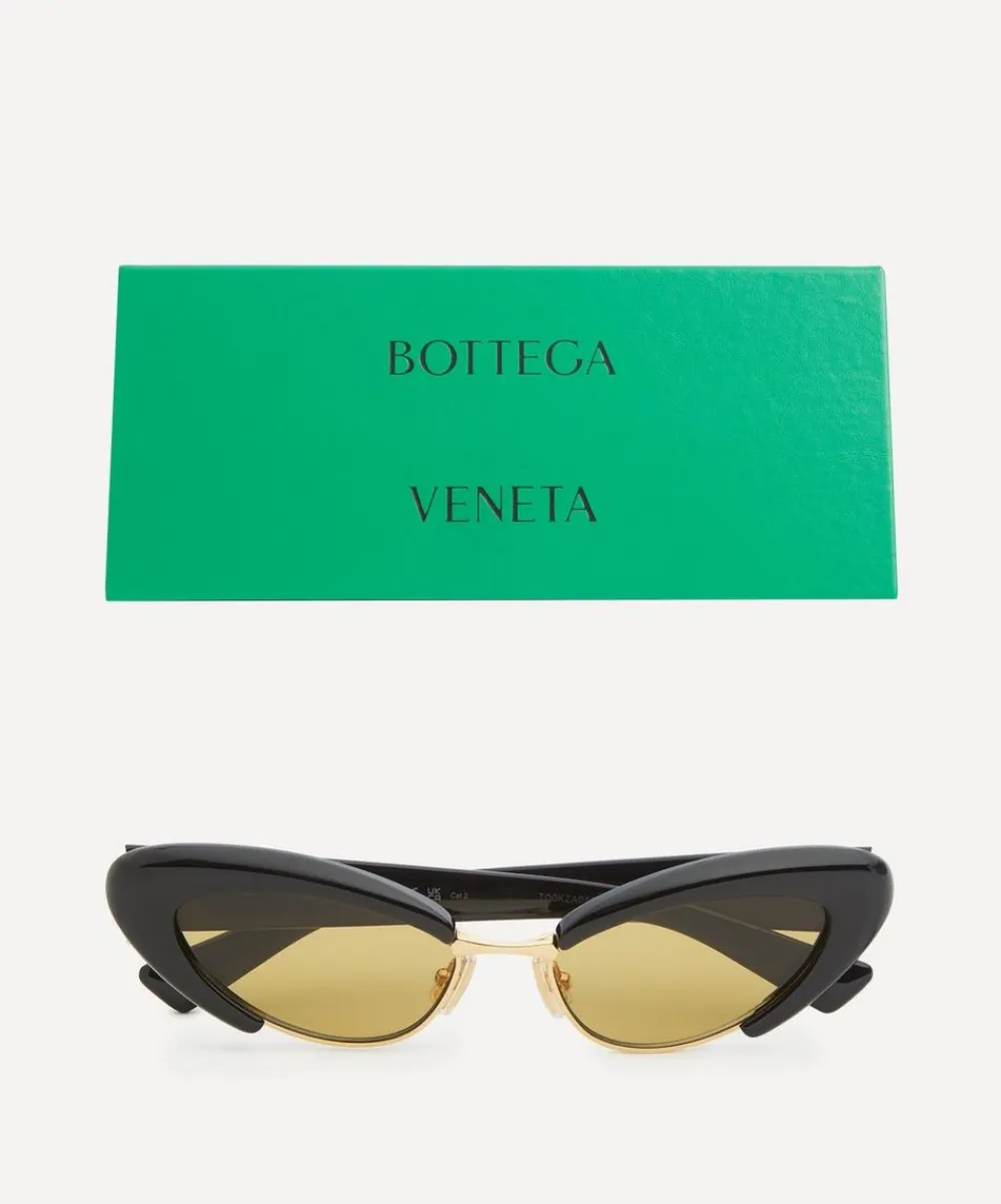 Bottega Veneta Sunglasses & Glasses^Combination Black Cat-Eye Sunglasses