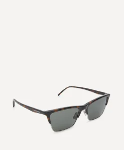 Saint Laurent Sunglasses & Glasses^Combination Cat-Eye Sunglasses