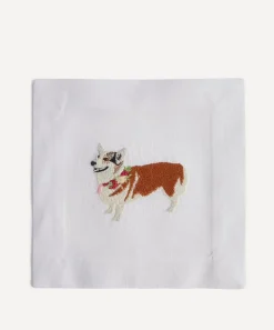 Lettermade Tableware|Kitchen^Corgi Cocktail Napkins Set of Four