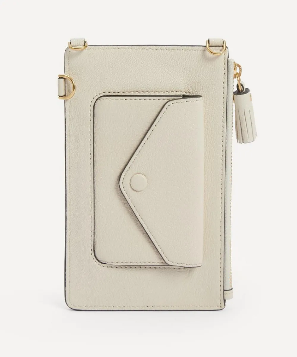 Anya Hindmarch Travel Accessories^Corn Flakes Zip Phone Pouch on Strap