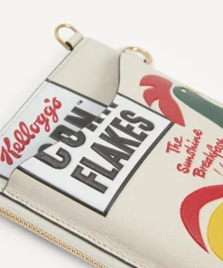 Anya Hindmarch Travel Accessories^Corn Flakes Zip Phone Pouch on Strap